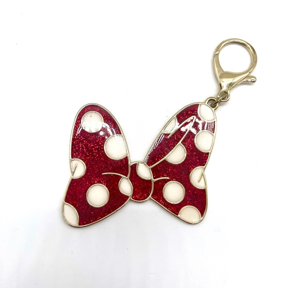 Disney Minnie Bow Keychain - Picture 1 of 4